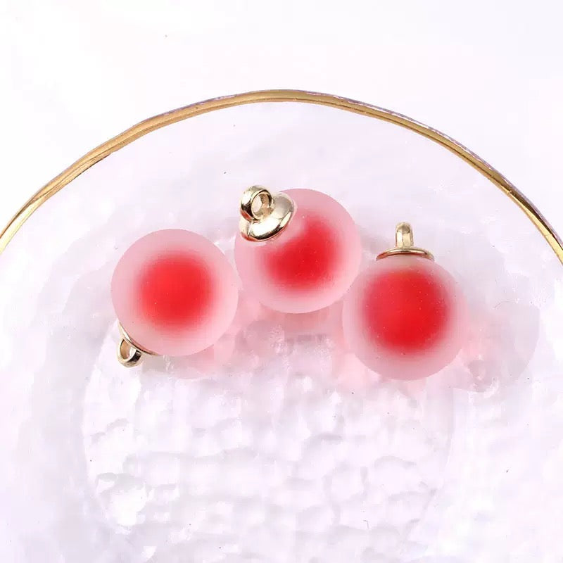 【A032】輝きの宝石箱  高品質カン付アクリルビーズ