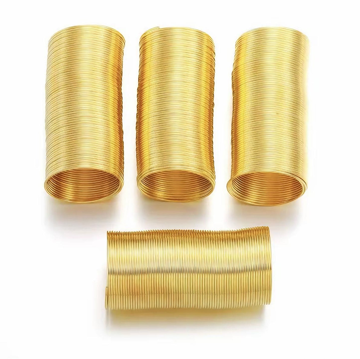 【D028】リンゴ記憶ワイヤー（60ループ、0.6cm）
