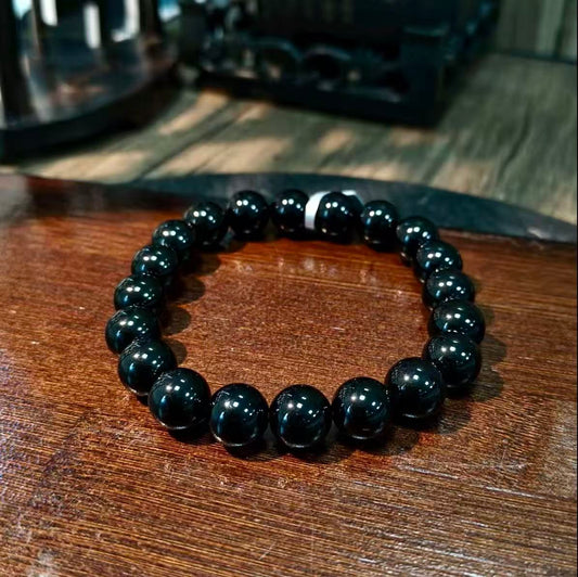 【C028】オブシディアンブレスレット（10MM）